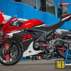 Decal Stiker Suzuki GSX-R150 RED BLACK RACING FULLBODY + STIKER VELG V1